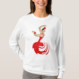 Gypsy Flamenco Dancer T-Shirt