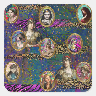 Gypsy Garden, boho style stickers