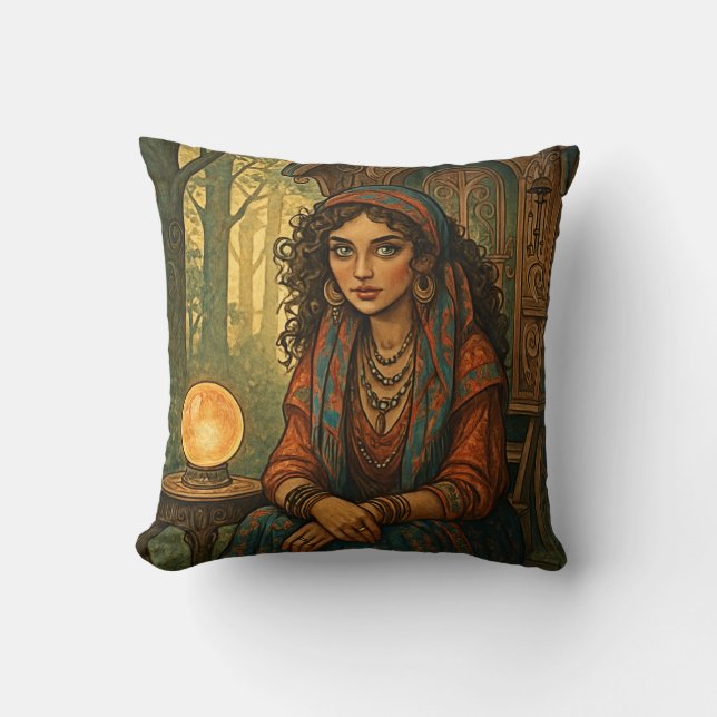Gypsy Girl Cushion (Front)