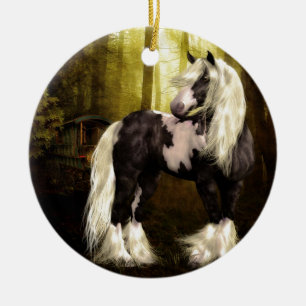 Gypsy Gold Vanner Ceramic Tree Decoration