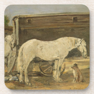 Gypsy Horses, c.1885-90 (oil on canvas) Coaster