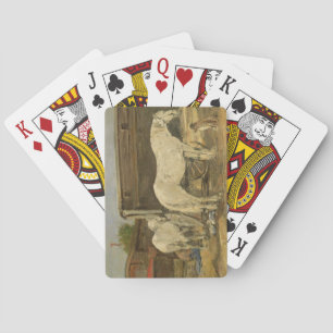 Gypsy Horses, c.1885-90 (oil on canvas) Playing Cards