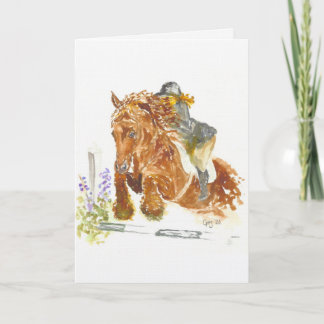 Gypsy Jumper Thank You Card