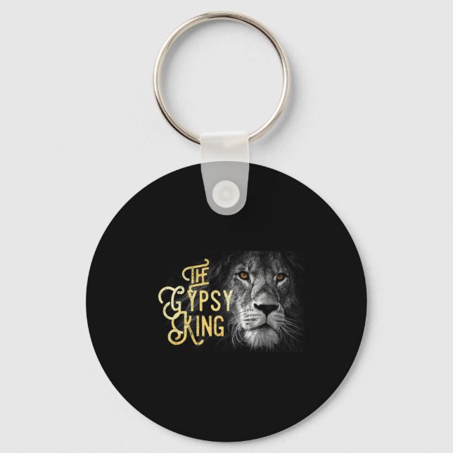 Gypsy King Lion  Key Ring (Front)