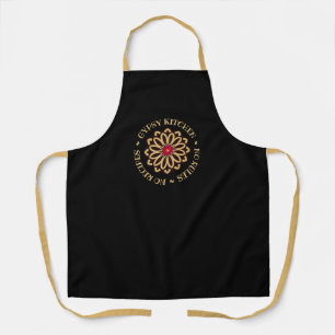 Gypsy Kitchen Black & Gold Apron