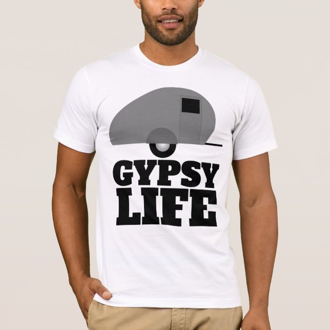 GYPSY LIFE CAMPER TRAILER T-SHIRTS (Front)
