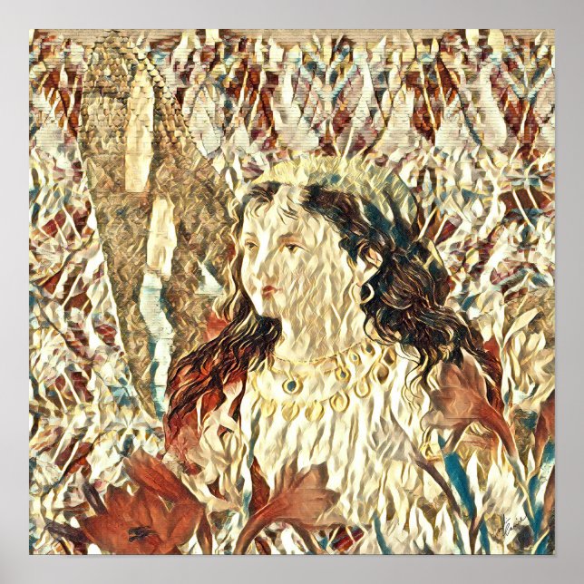 Gypsy Moth Camouflaged Poster (Front)