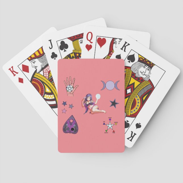 Gypsy Reader Tarot Playing Cards (Back)