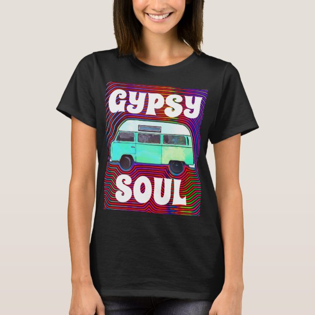 GYPSY SOUL HIPPIE VAN T-SHIRTS (Front)