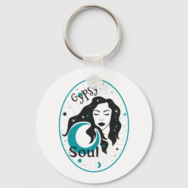 Gypsy Soul  Key Ring (Front)