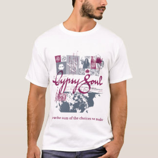 Gypsy Soul purple design T-Shirt