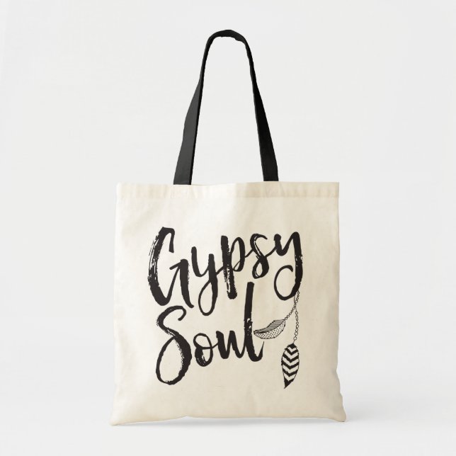 Gypsy Soul Tote Bag (Front)