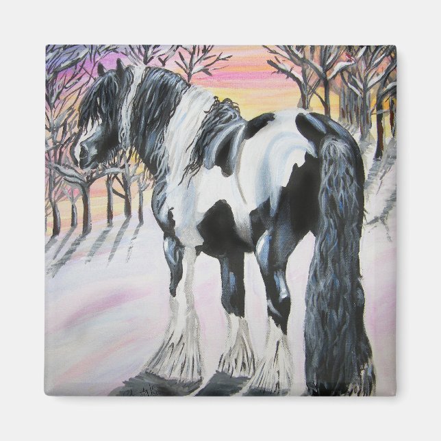 gypsy vanner magnet (Front)