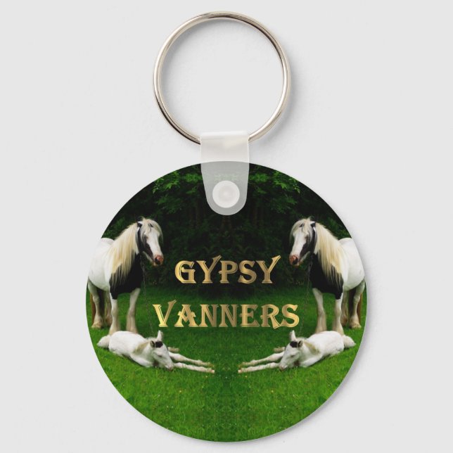 Gypsy Vanners Keychain (Front)