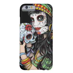 Gypsy Woman Day of the Dead Barely There iPhone 6 Case