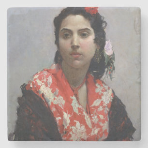 Gypsy Woman Stone Coaster