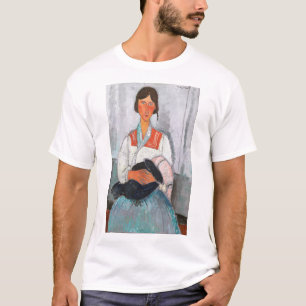 Gypsy Woman with Baby, Modigliani T-Shirt