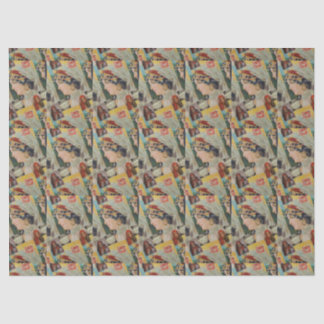 gypsy women tissue paper