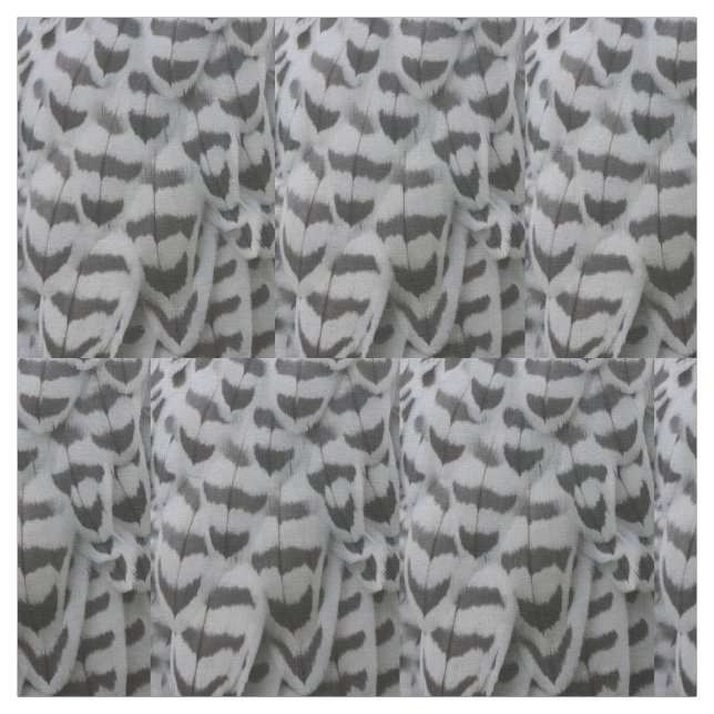 Gyrfalcon Feathers Fabric (Swatch)