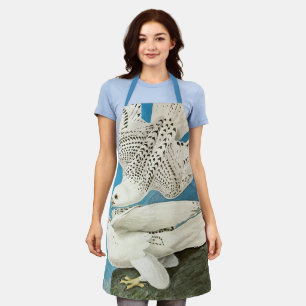 Gyrfalcons, aka Gerfalcons by John James Audubon Apron