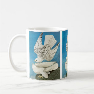 Gyrfalcons, aka Gerfalcons by John James Audubon Coffee Mug