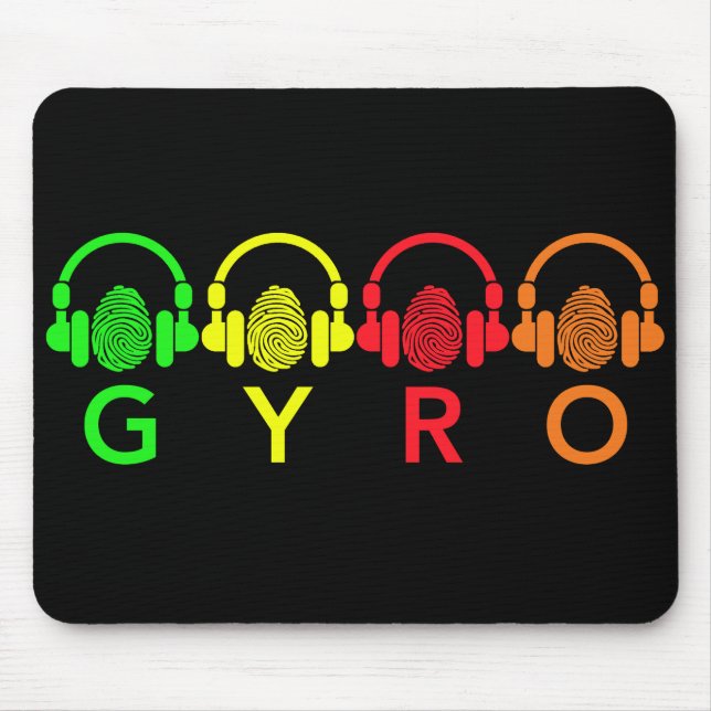 GYRO Magnet Mouse Mat (Front)
