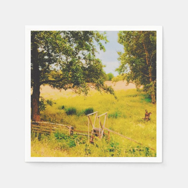 Gysinge Summer Field  Napkin (Front)