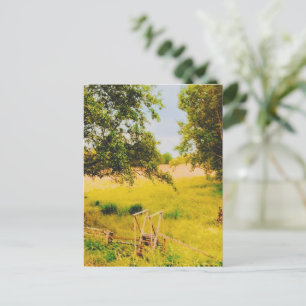 Gysinge Summer Field Postcard