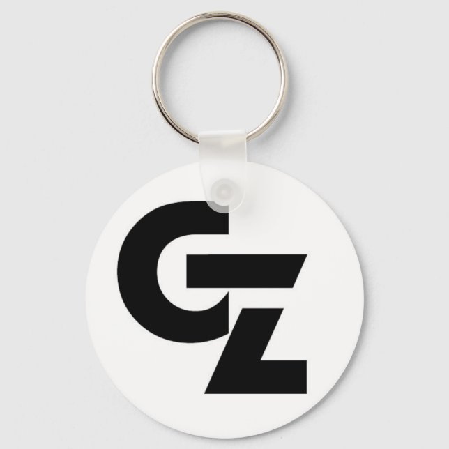 GZ Stamp Logo Key Ring (Front)