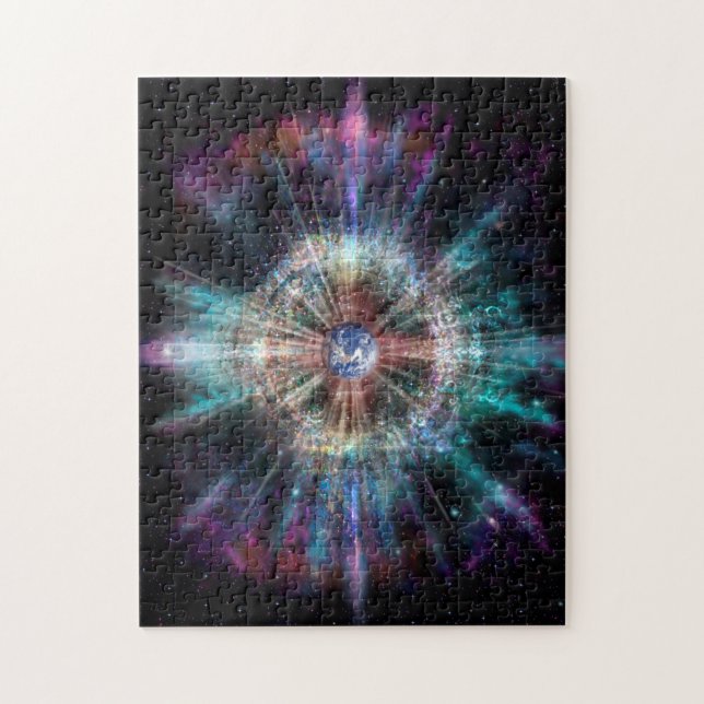 H007 Earth Aura Jigsaw Puzzle (Vertical)