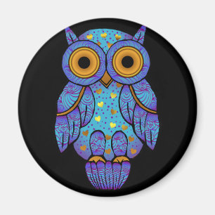 H00t Owl Midnight Madness Magnet