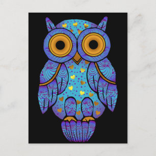 H00t Owl Midnight Madness Postcard