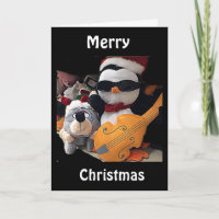 H0PE Y0UR CHRITMAS "R0CKS" SAYS GUITAR PLAYER