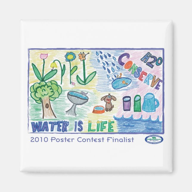 H20 Conserve Magnet (Front)