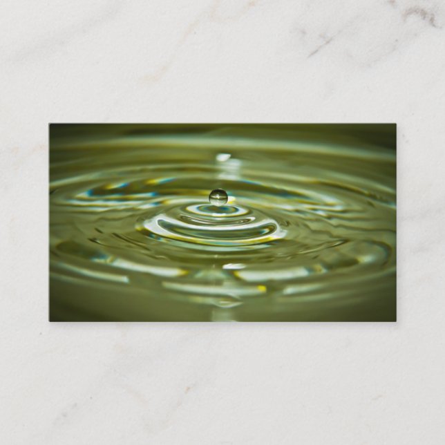 H20 Planet Business Card (Front)