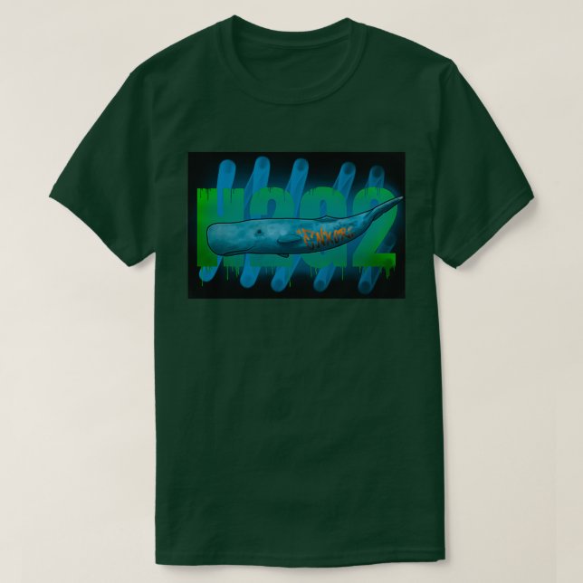 H2G2 whale T-Shirt (Design Front)