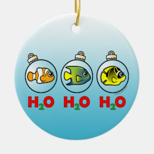 H2O! H2O! H2O! CERAMIC TREE DECORATION