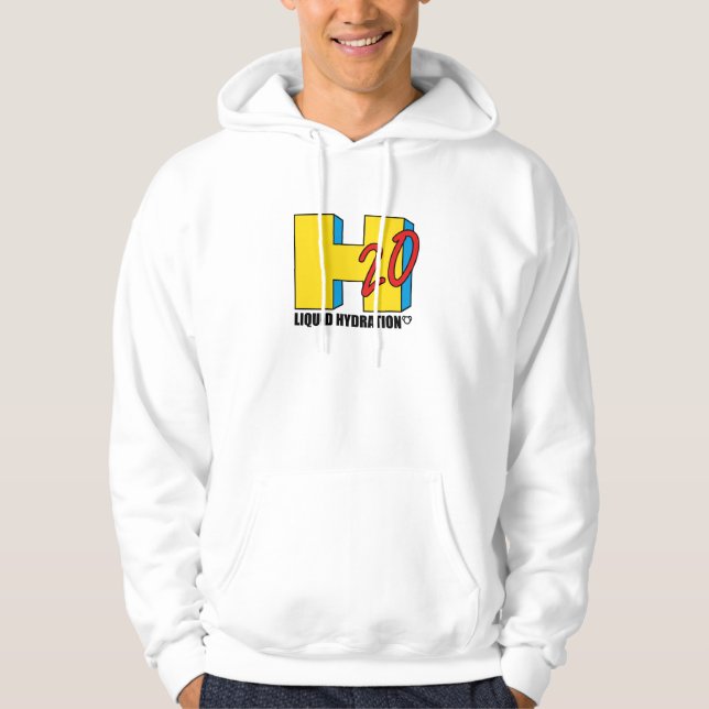 H2O Liquid Hydration Hoodie (Front)
