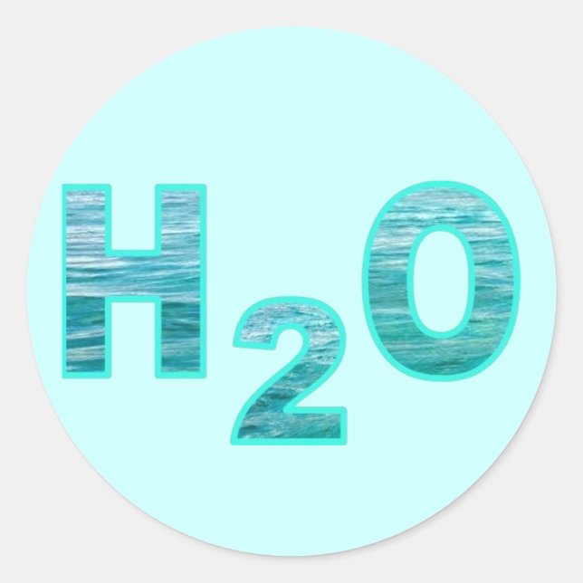 H2O stickers or envelope seals (Front)