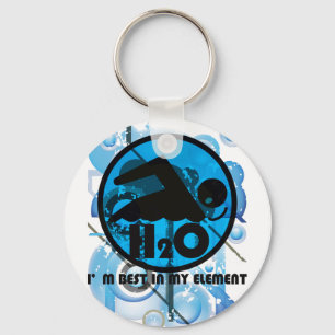 H2O_SWIMMER KEY RING