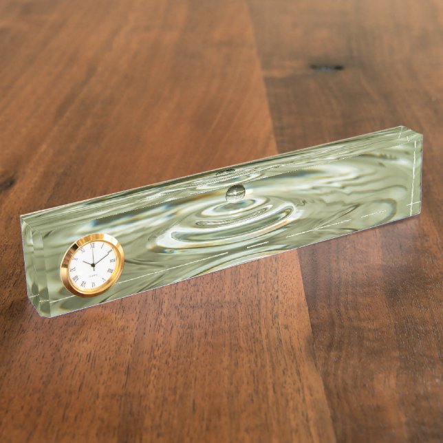 H2o Time Nameplate (Side)