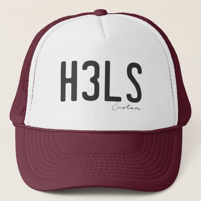 H3LS YEAH Trucker Cap (Front)