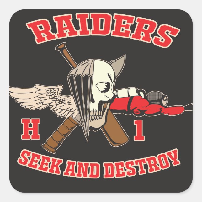 H-1 Raiders Sticker (Front)