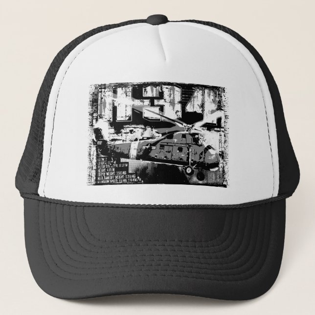 H-34 Choctaw Trucker Hat (Front)