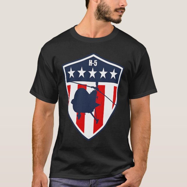 H 5 Helicopter 1 T-Shirt (Front)