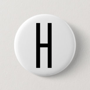H 6 CM ROUND BADGE