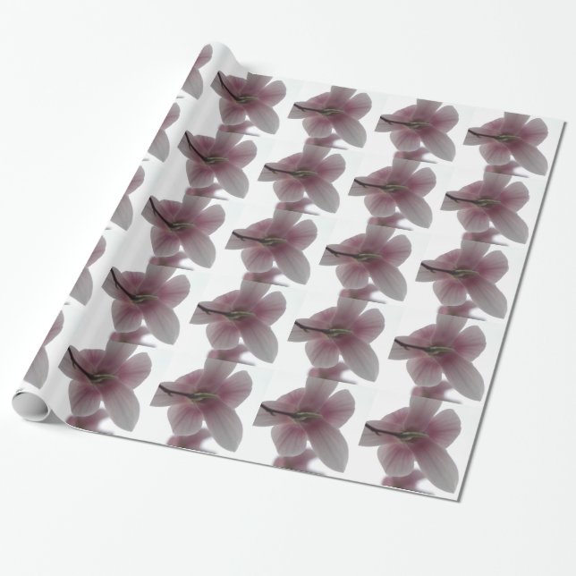 H.A.S. Arts Magnolia pattern Wrapping Paper (Unrolled)