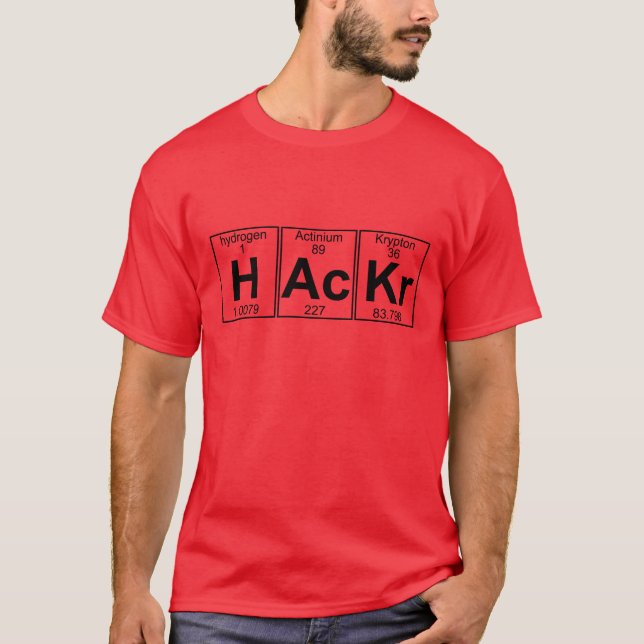 H-Ac-Kr (hackr) - Full T-Shirt (Front)