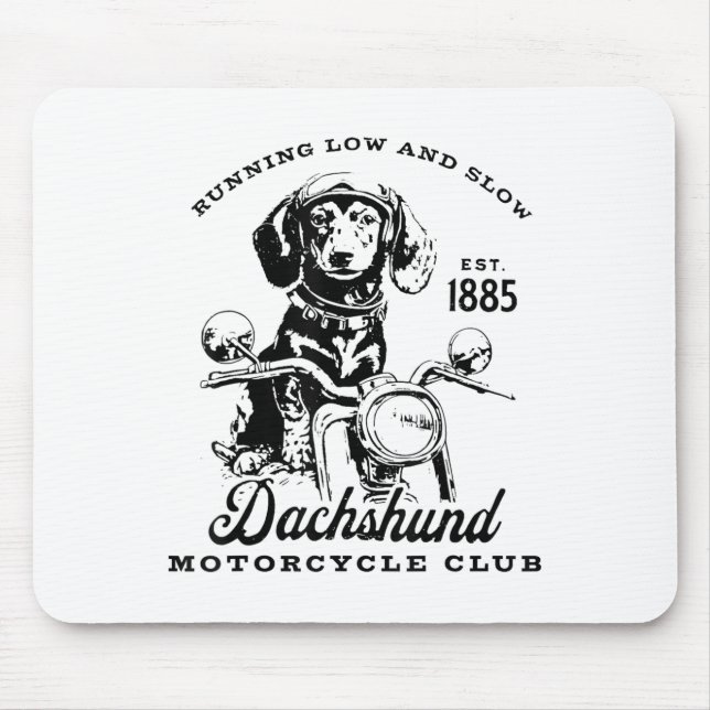H&amp;h New Life Clothing Uni-adults Dachshund Mot Mouse Mat (Front)