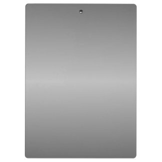 H Bi-Linear Gradient - Dark Grey and Light Grey Clipboard
